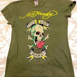 ED HARDY vintage tee shirt